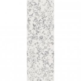 Płytka ścienna LUVIE white wallpaper village satin 39,8x119,8 gat. I
