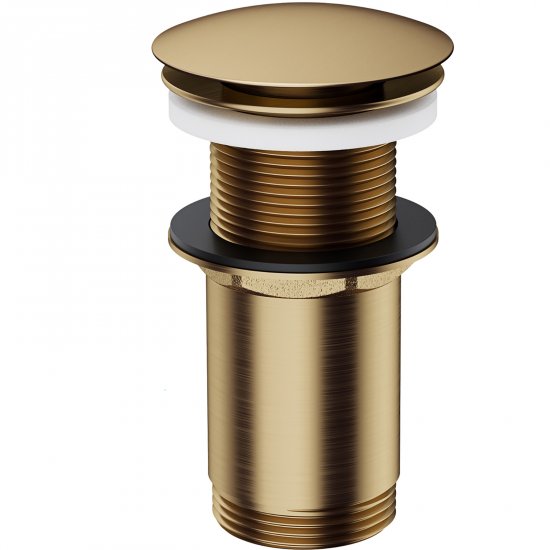 OMNIRES Korek KLIK-KLAK do umywalki bez przelewu brąz antyczny szczotkowany A716BR