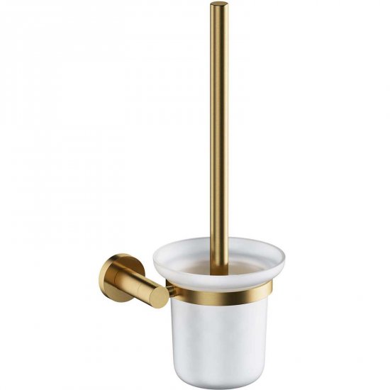 OMNIRES Szczotka WC wisząca MODERN PROJECT złoto szczotkowane MP60620GLB