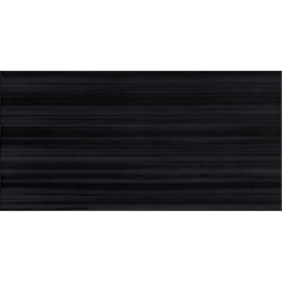 Płytka ścienna SINDI black glossy 29,7x60 gat. I