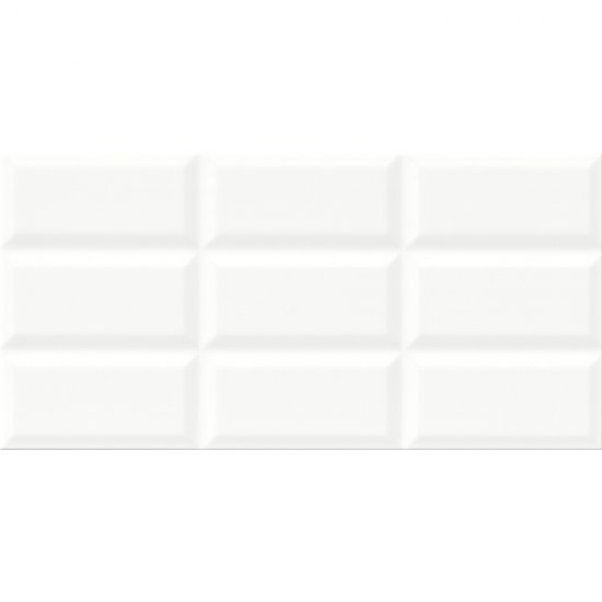 Płytka ścienna ICE WHITE BRICK structure glossy 29,7x60 #019 gat. II
