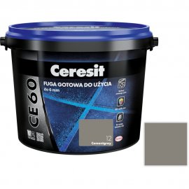 Fuga gotowa do użycia CERESIT CE 60 cementgray 12 2kg
