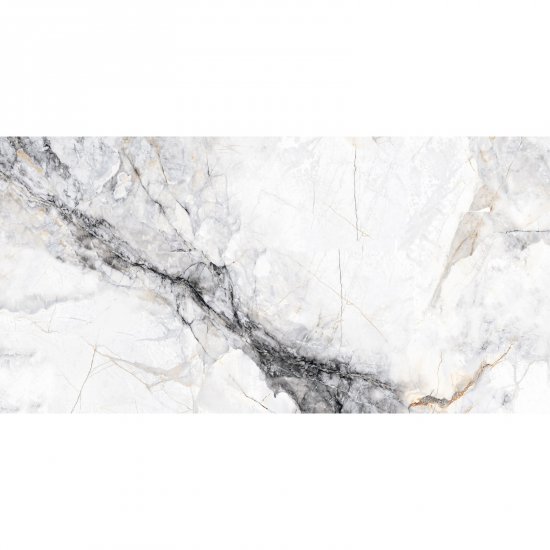 Gres szkliwiony Livi PLATINUM WHITE sugar carving 60x120 gat. I