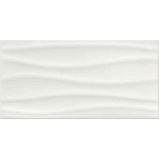 Płytka ścienna BLANKA white wave glossy 29,7x60 #051 gat. II