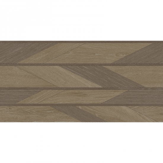 Płytka ścienna hiszpańska Livi WOODART WALNUT mat 60x120 gat. I