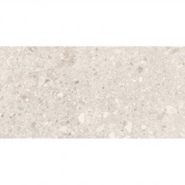 Gres szkliwiony TERRAZZO STONE white mat 59,8x119,8 gat. II