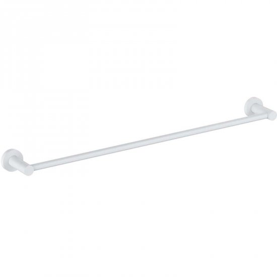 OMNIRES Wieszak na ręcznik MODERN PROJECT ścienny 60 cm biały mat MP60216WM