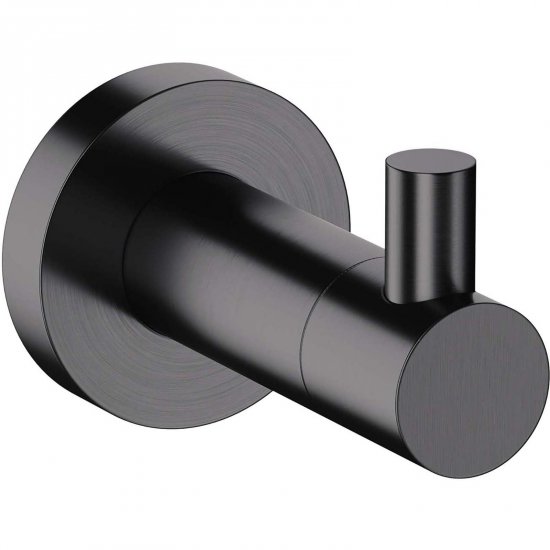 OMNIRES Wieszak na ręcznik MODERN PROJECT pojedynczy antracyt szczotkowany MP60110AT