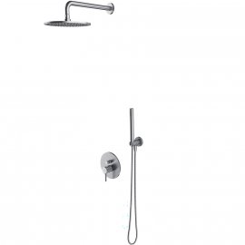 OMNIRES System prysznicowy Y podtynkowy nikiel szczotkowany SYSY16NI