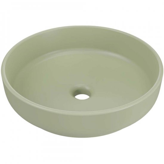 COMAD Umywalka nablatowa RIVER 1 OLIVE GREEN MATT 40 cm UN 40 ( E-6595 )