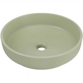 COMAD Umywalka nablatowa RIVER 1 OLIVE GREEN MATT 40 cm UN 40 ( E-6595 )