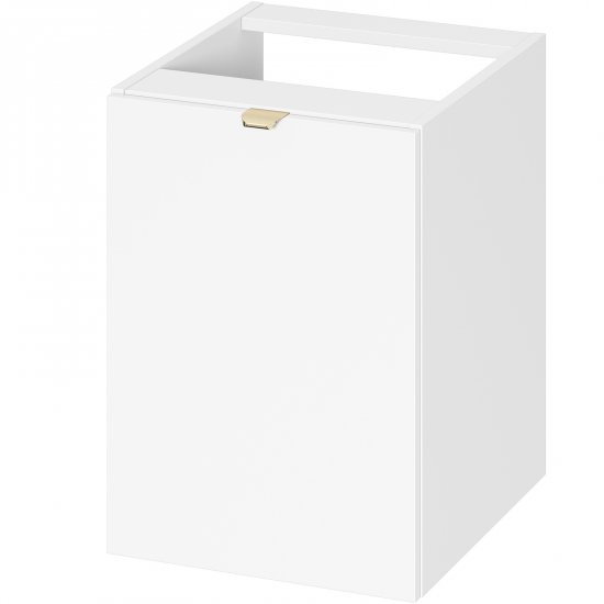 CERSANIT Szafka z koszem na pranie BONICA 40 biała połysk system push DSM S4033-031