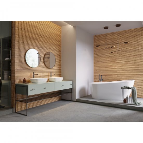 Płytka ścienna LAMEL brown mat 29x89 gat. II | OUTLET NEXTERIO