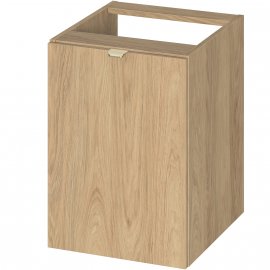 CERSANIT Szafka z koszem na pranie BONICA 40 dąb hikora system push DSM S4033-033