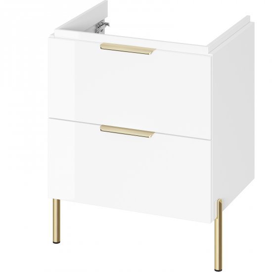 CERSANIT Szafka podumywalkowa BONICA 60 biała połysk DSM S4041-014