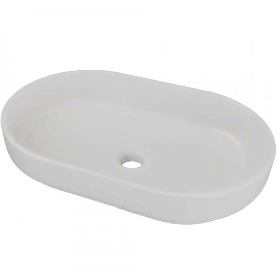 COMAD Umywalka nablatowa RIVER 2 CONCRETE GREY MATT 55x35 cm UN 55 ( 6594 )