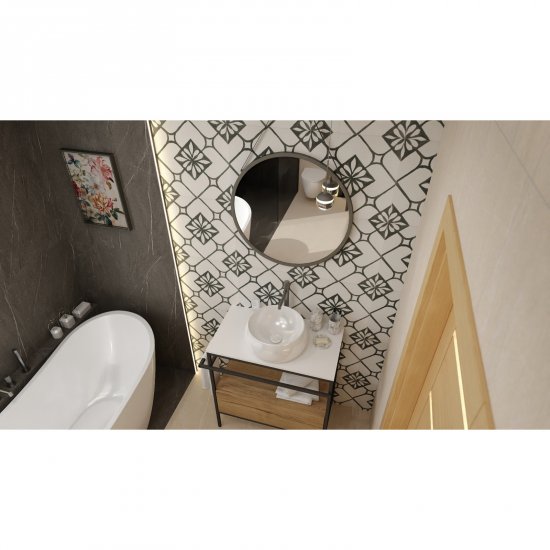 CERSANIT Wanna wolnostojąca ZEN DOUBLE owalna 182x71 S301-331