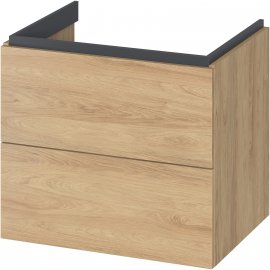 CERSANIT Szafka podumywalkowa BONICA 60 dąb hikora system push DSM S4041-004