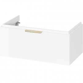 CERSANIT Szafka podumywalkowa BONICA 80 z jedną szufladą biała połysk DSM S4041-020