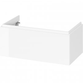 CERSANIT Szafka podumywalkowa BONICA 80 z jedną szufladą biała połysk system push DSM S4041-008