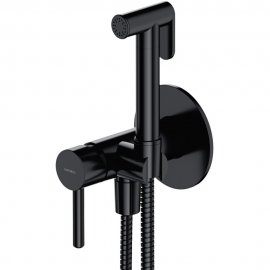 OMNIRES System bidetowy Y podtynkowy czarny półmat SYSYBI2BL