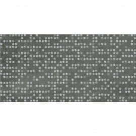 Gres szkliwiony inserto NORMANDIE graphite dots mat 29,7x59,8 gat. I