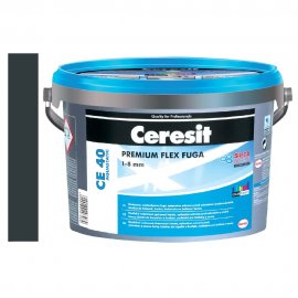 Fuga elastyczna CERESIT CE 40 graphite 16 5 kg
