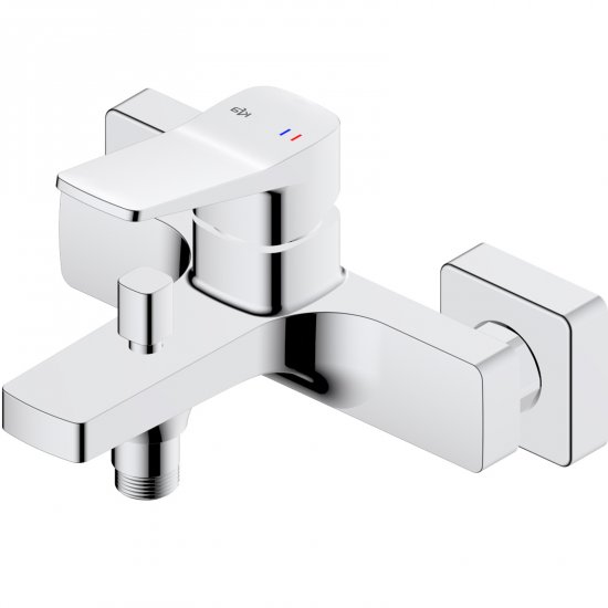 KFA Bateria wannowa MALAGA ścienna chrom 4524-010-00