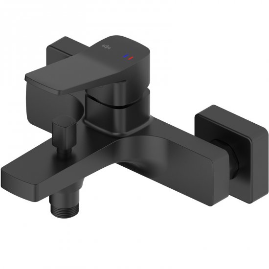 KFA Bateria wannowa MALAGA ścienna czarna 4524-010-81