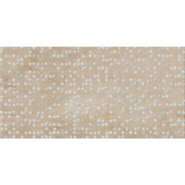 Gres szkliwiony inserto NORMANDIE beige dots mat 29,7x59,8 gat. I