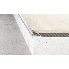 Profil schodowy półokrągły A80 srebrny 2,5 m EFFECTOR