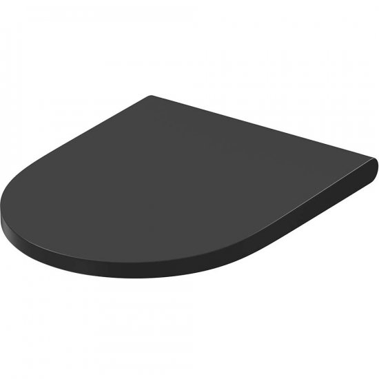 CERSANIT Deska sedesowa LARGA OVAL duroplastowa wolnoopadająca antracytowa K98-0266