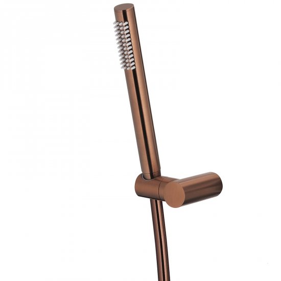 KFA Zestaw prysznicowy MOZA punktowy premium różowy złoty szczotkowany PVD 841-225-34