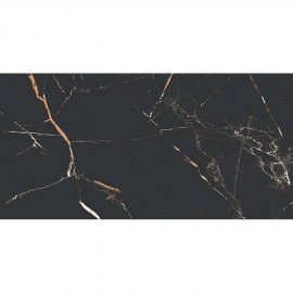 Gres szkliwiony MARIE SHOW black mat 59,8x119,8 gat. I Cersanit
