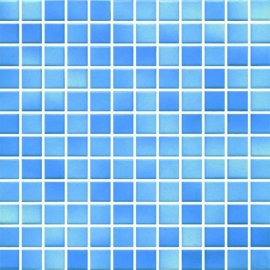 Mozaika gresowa szkliwiona PALETTE blue mix mat 30x30 gat. I
