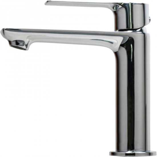 INVENA Bateria umywalkowa stojąca PINIOS wysoka chrom BU-92-L01-X