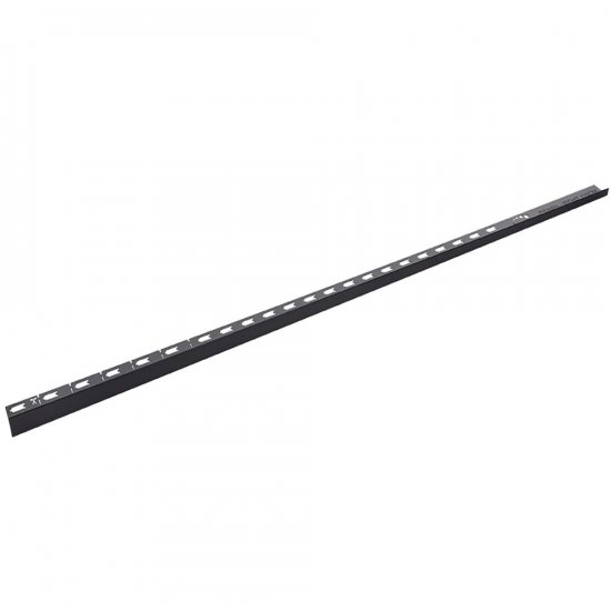 LAVEO Listwa spadkowa do odpływu liniowego 120 cm prawa czarna COT_720P