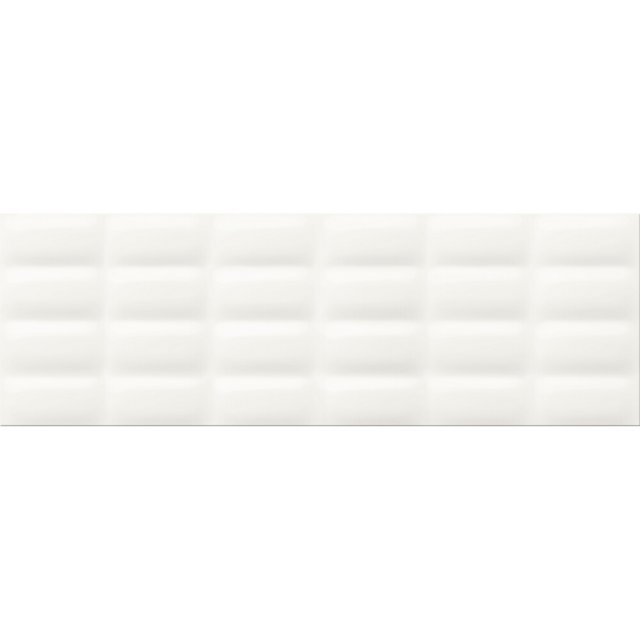 Płytka ścienna WHITE MAGIC structure glossy pillow 25x75 gat. II