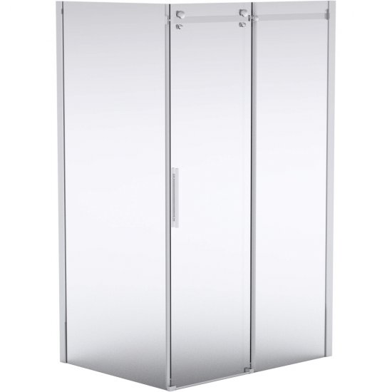 DEANTE Drzwi prysznicowe wnękowe HIACYNT przesuwne 160 cm KQH_016P