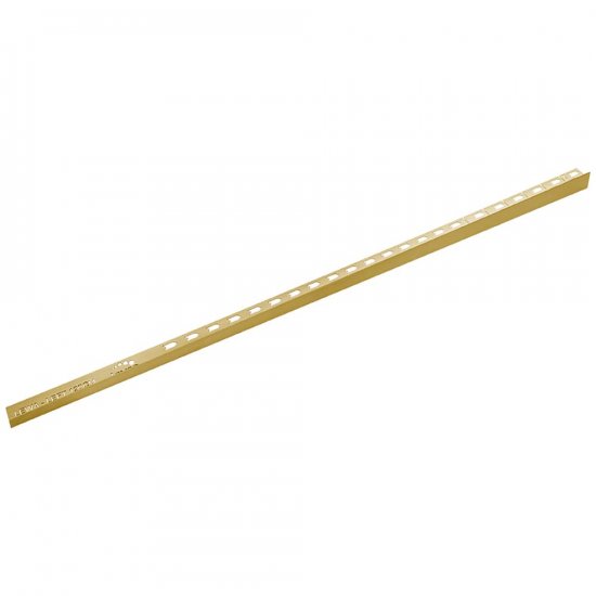 LAVEO Listwa spadkowa do odpływu liniowego 120 cm lewa złota COT_G20L