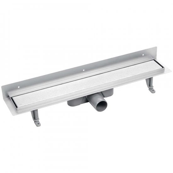 LAVEO Odpływ liniowy przyścienny BASSO 70 cm inox COB_271D