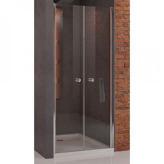 NEW TRENDY Drzwi prysznicowe SOLEO 70x190 6 mm szkło czyste D-0075A