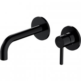 OMNIRES Bateria umywalkowa Y podtynkowa czarny półmat Y1215HBL