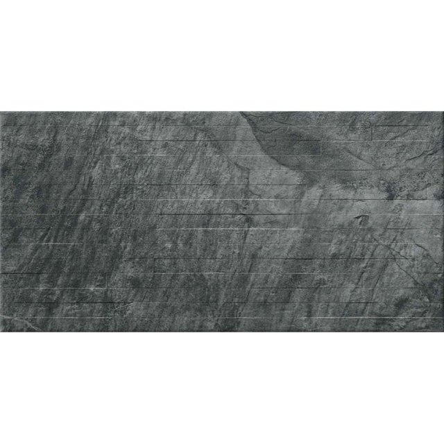 Gres szkliwiony ANTIC anthracite structure mat 29,8x59,8 gat. I