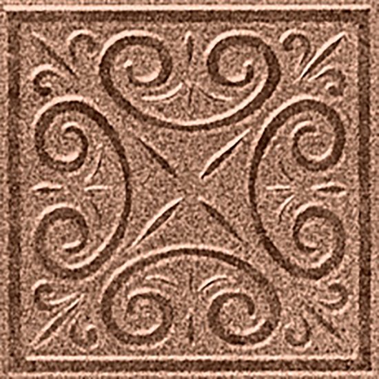 Gres szkliwiony TREVISO brown mat lamel 9,7x9,7 gat. I