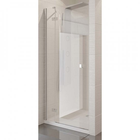 NEW TRENDY Drzwi prysznicowe MODENA P 120x190 8 mm szkło czyste EXK-1010