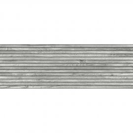 Płytka ścienna BAND WOOD grey mat 39,8x119,8 gat. I