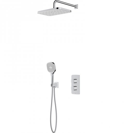 KFA Zestaw prysznicowy MALAGA podtynkowy termostatyczny chrom 5759-501-00