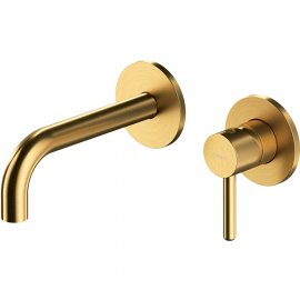 OMNIRES Bateria umywalkowa Y podtynkowa złoty szczotkowany Y1215HGLB