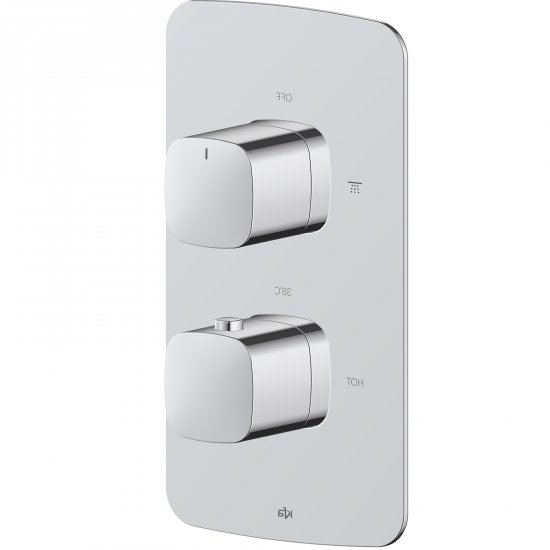 KFA Bateria prysznicowa MALAGA podtynkowa termostatyczna solo chrom 5759-001-00